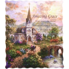 Amazing Grace Quilted Throw
